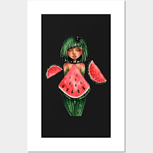 Watermelly Posters and Art